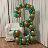 Number 3 Mosaic Frame
