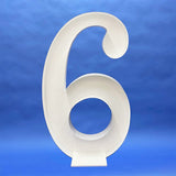 Number 6 Mosaic Frame