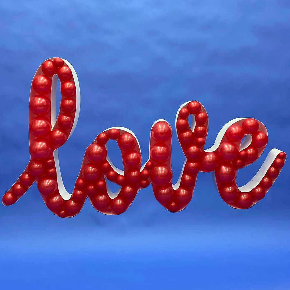 Balloon Love Mosaic Frame