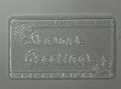 Seasons Greetings Chocolate Bar Mold