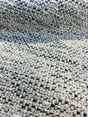 Gabriella Fossil Italian Chenille Tweed Fabric - Beige Off White With Black Hints, 56" Width (1 Yard)