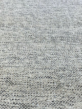Gabriella Fossil Italian Chenille Tweed Fabric - Beige Off White With Black Hints, 56" Width (1 Yard)