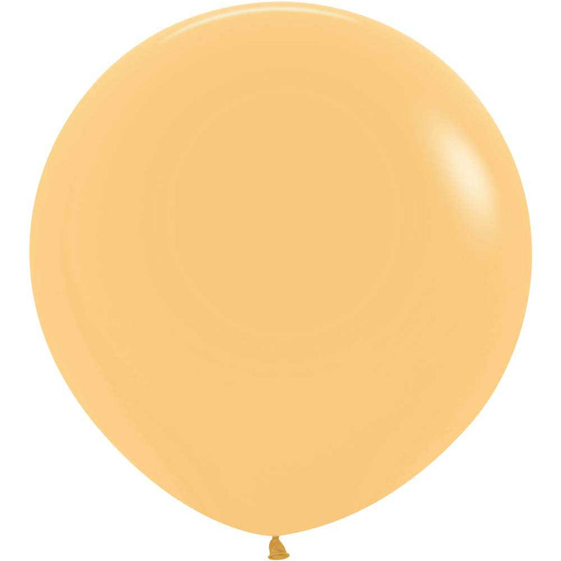 Latex Balloons 24 Inch Deluxe Peach Blush