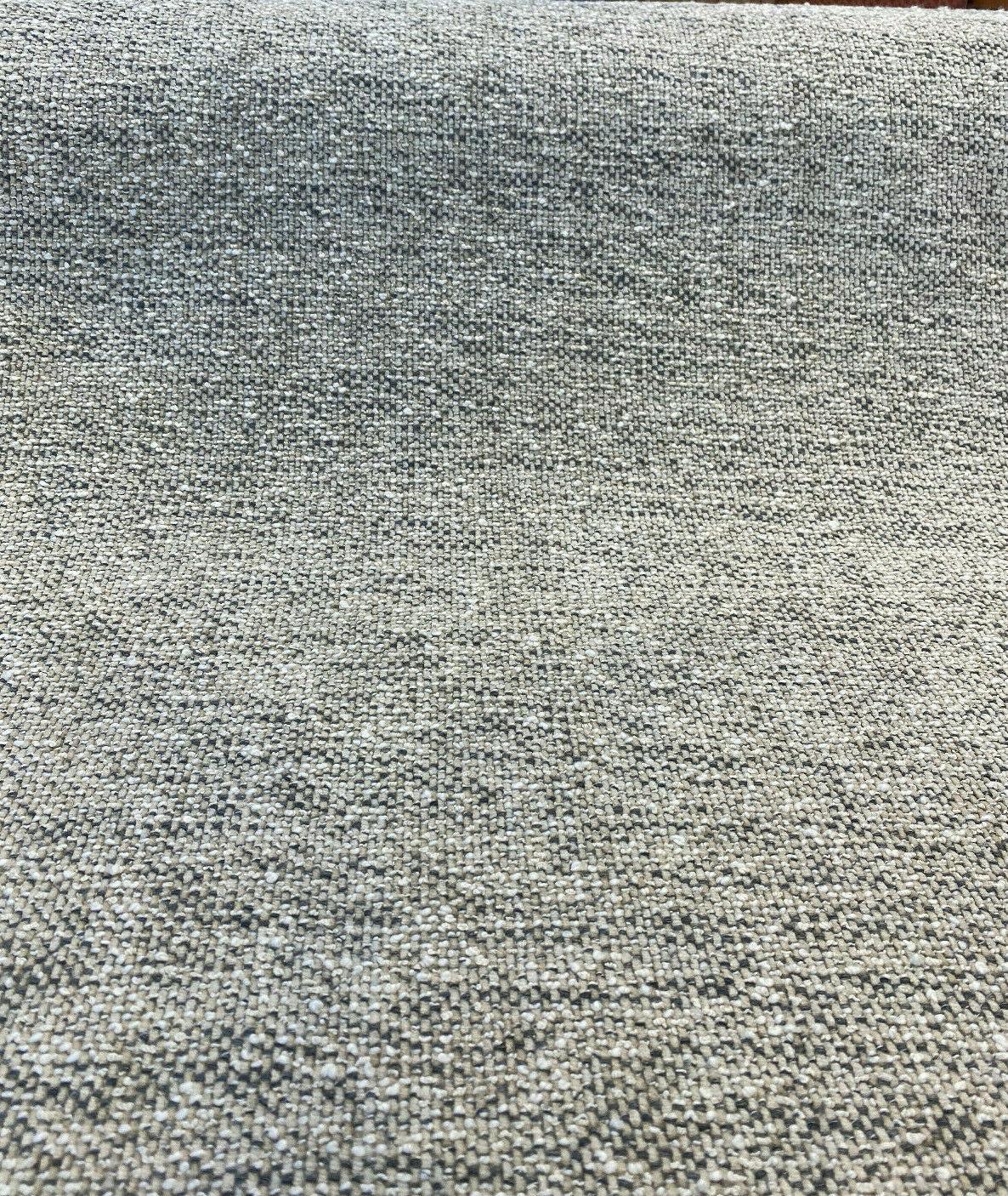Gabriella Riverbed Italian Chenille Tweed Fabric - Beige Off White With Hints Of Gray, 56" Width (1 Yard)