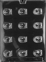 Horse Head in Horseshoe Chocolate Mold