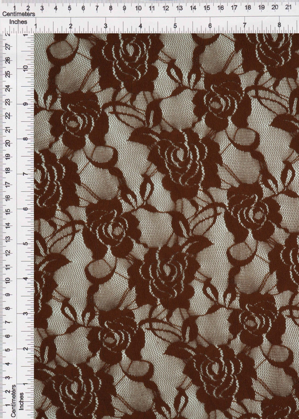 Solid Lace Fabric in Black