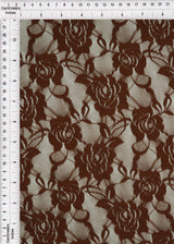 Solid Lace Fabric in Black