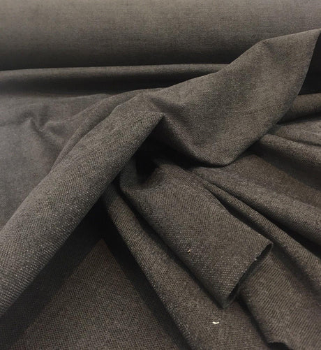 Melano Espresso Chenille Fabric - Espresso, 57" Width (1 Yard)