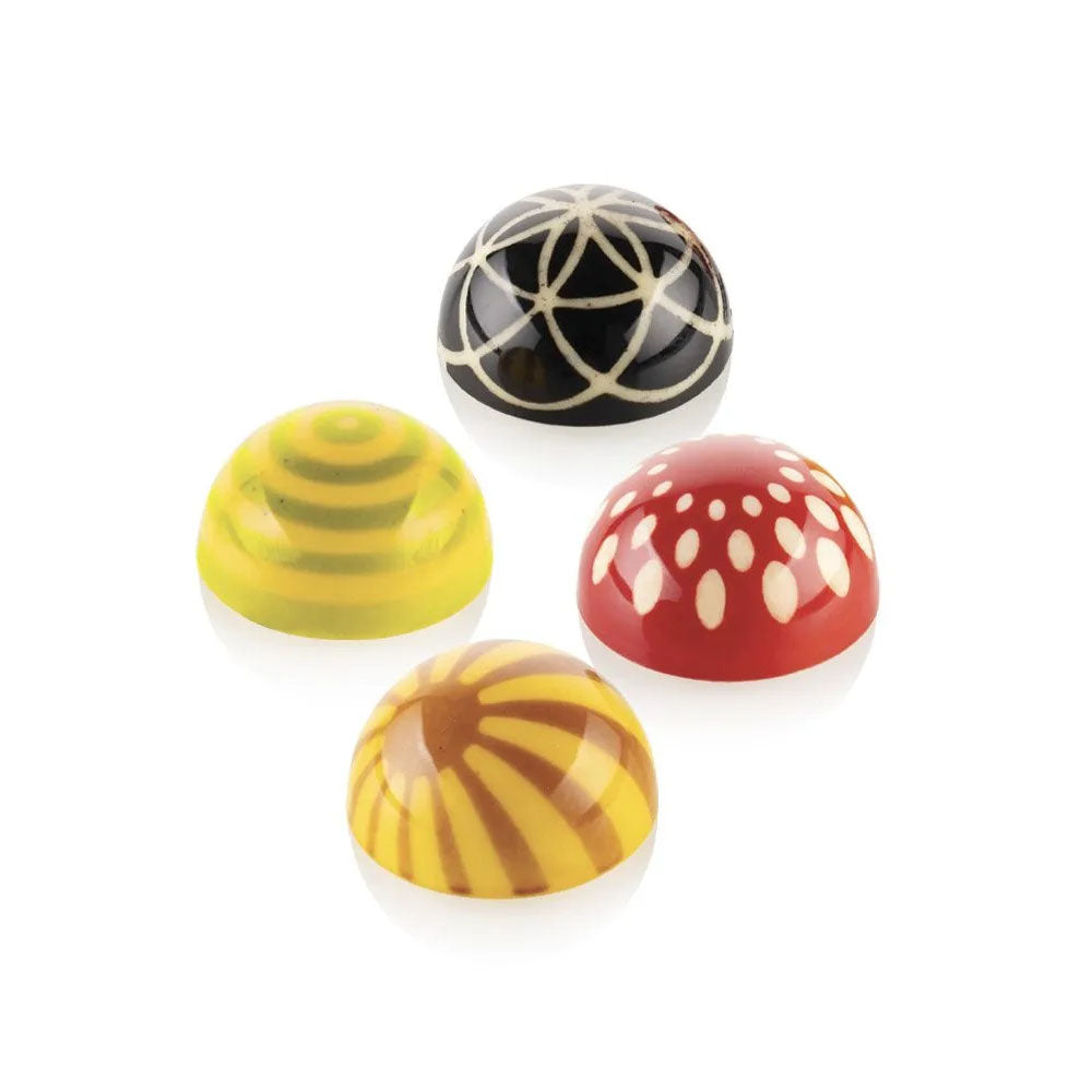 Silikomart Chocolate Stamps, Set of 4