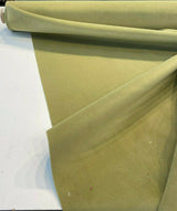 Modern Velvet Polyester Fabric - Aloe Green Upholstery, 56" Width (1 Yard)
