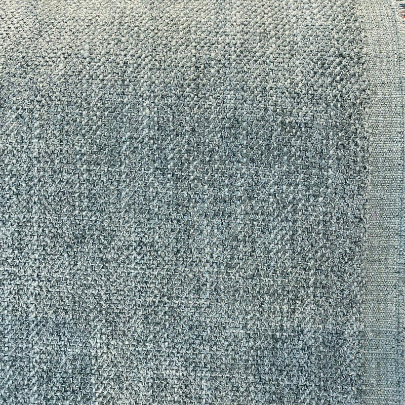 Eko Capri Blue Italian Performance Chenille Fabric - Capri Blue, Upholstery Fabric, 56" Width (1 Yard)