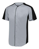 Jersey de béisbol con botones completos para jóvenes