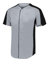 Youth Full Button Baseball Jersey