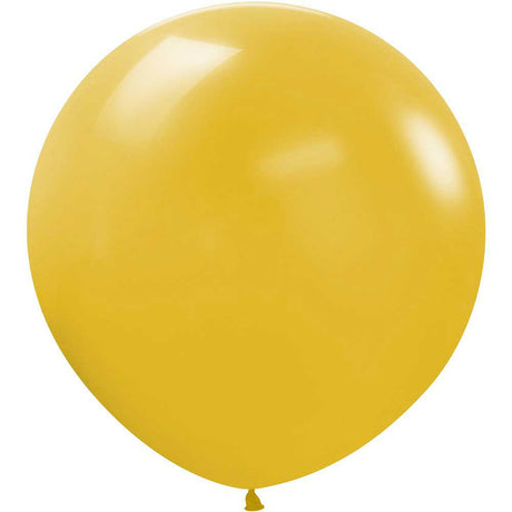 Latex Balloons 24 Inch Sempertex Mustard