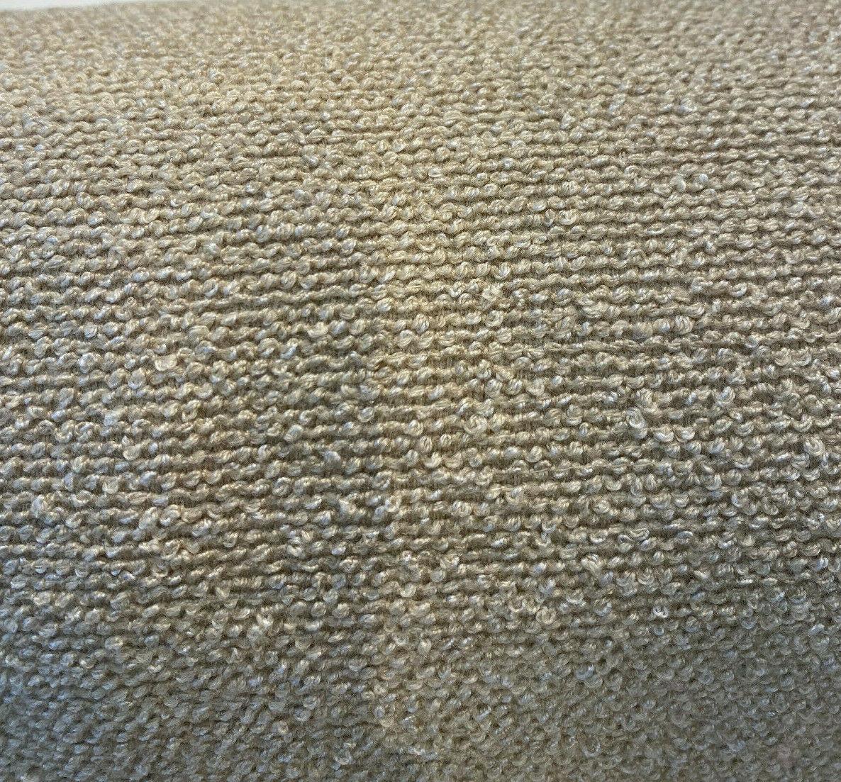 Sunbrella Outdoor Boucle Twist Acrylic Fabric - Tan Boucle Texture, 54" Width (1 Yard)