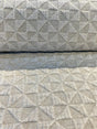 Macon Sand Soft Raised Chenille Fabric - Taupe Mini Diamond, 56" Width (1 Yard)