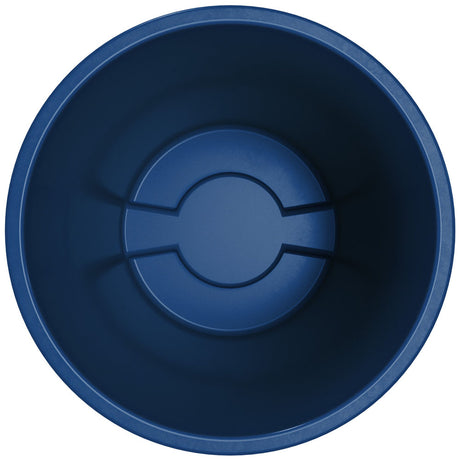 Carlisle Bronco Blue Round Waste Container, 20 Gallon