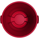 Carlisle Bronco Red Round Waste Container, 20 Gallon