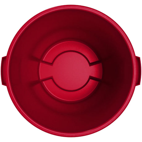 Carlisle Bronco Red Round Waste Container, 20 Gallon