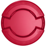 Carlisle Bronco Red Round Waste Container, 20 Gallon