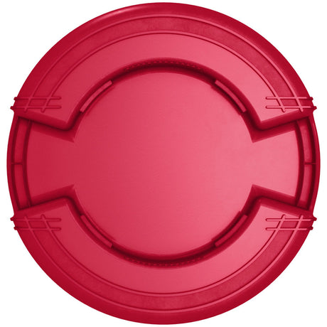 Carlisle Bronco Red Round Waste Container, 20 Gallon