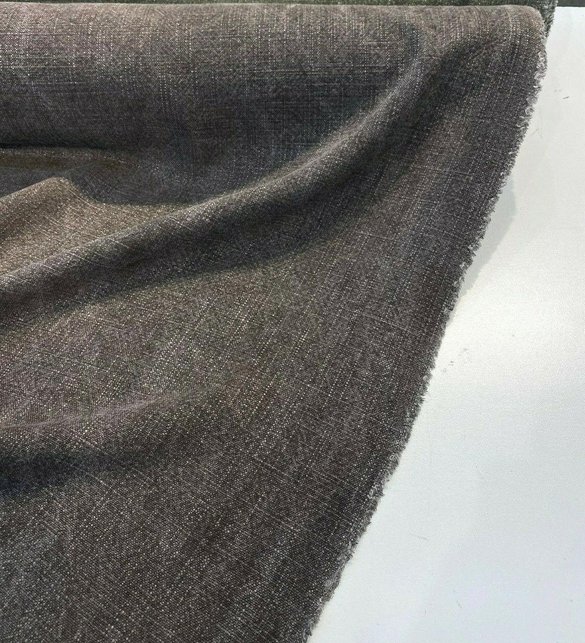 Belgian Linen Drifter Relic Linen Fabric - Relic Bronze, Shabby Chic, 56" Width (1 Yard)
