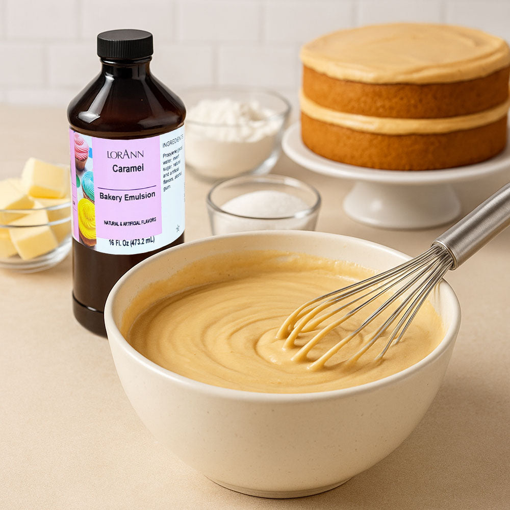 LorAnn Oils Caramel Bakery Emulsion, 16 oz.