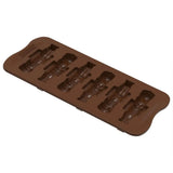 Silikomart Nutcracker Silicone Chocolate Mold, 6 Cavities