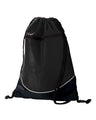 Tri-Color Drawstring Backpack