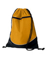 Tri-Color Drawstring Backpack