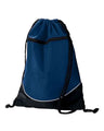 Tri-Color Drawstring Backpack