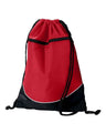 Tri-Color Drawstring Backpack