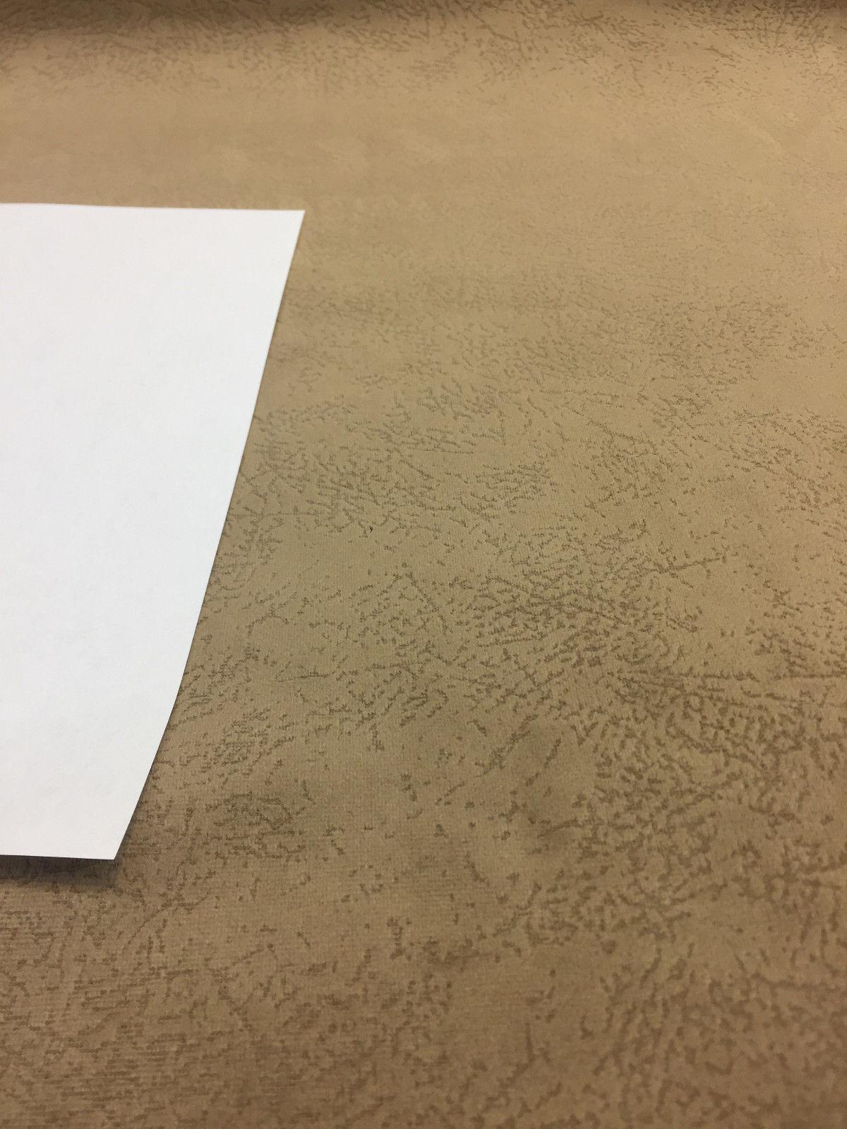 Textured Super Velvet Fabric - Taupe, 56" Width, Horizontal Repeat 16", Vertical Repeat 15" (1 Yard)