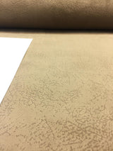 Textured Super Velvet Fabric - Taupe, 56" Width, Horizontal Repeat 16", Vertical Repeat 15" (1 Yard)