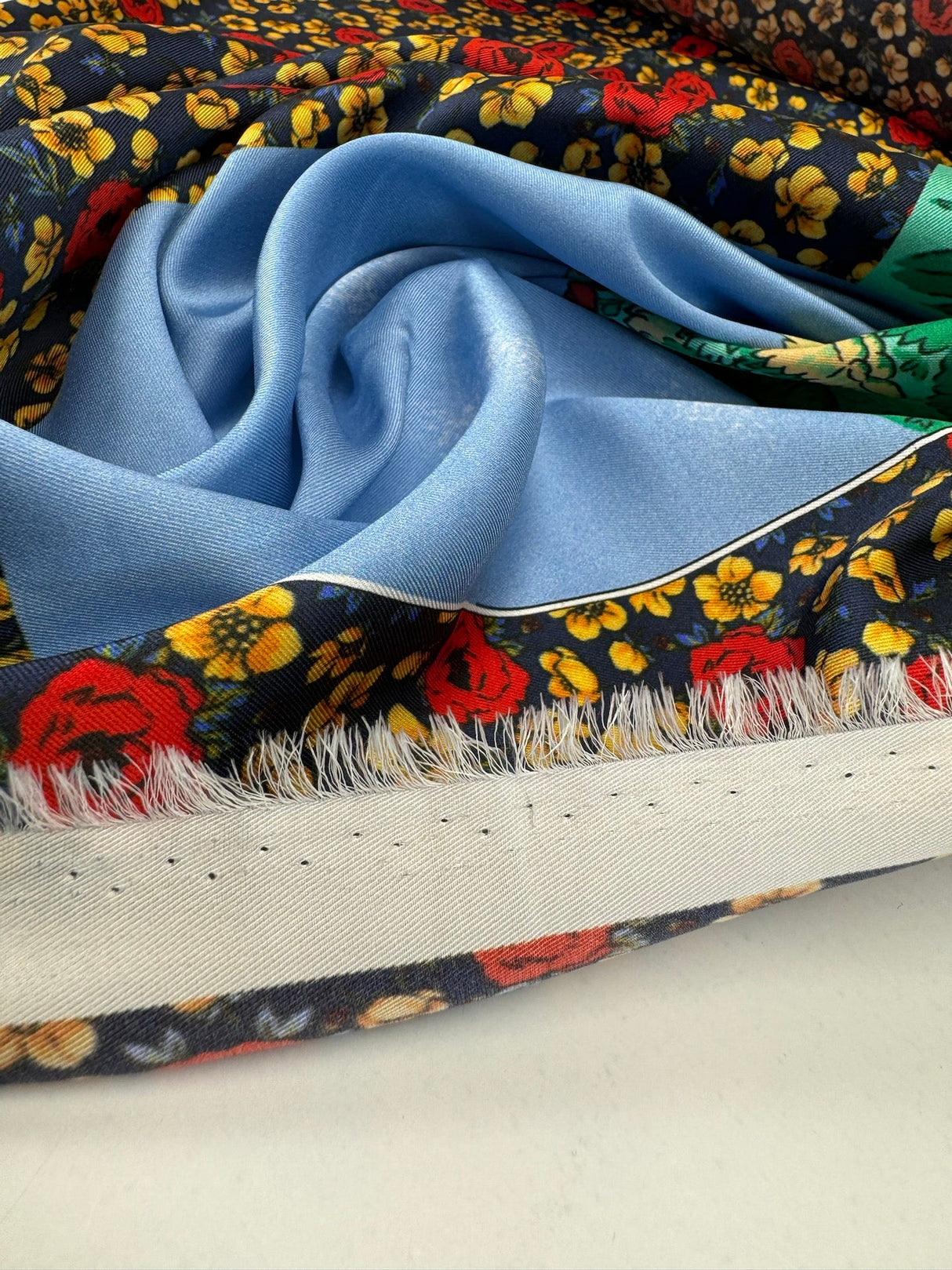 Polyester Sateen Multicolour Panel Print