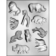 Zoo Animal Chocolate Mold (90-11184)*