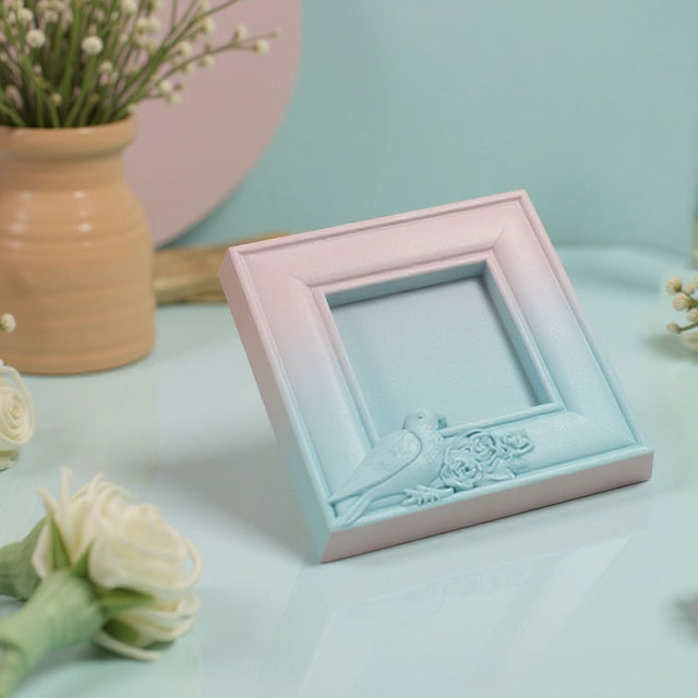 Implast Frame with Bird Polycarbonate Chocolate Mold, 8 Cavities
