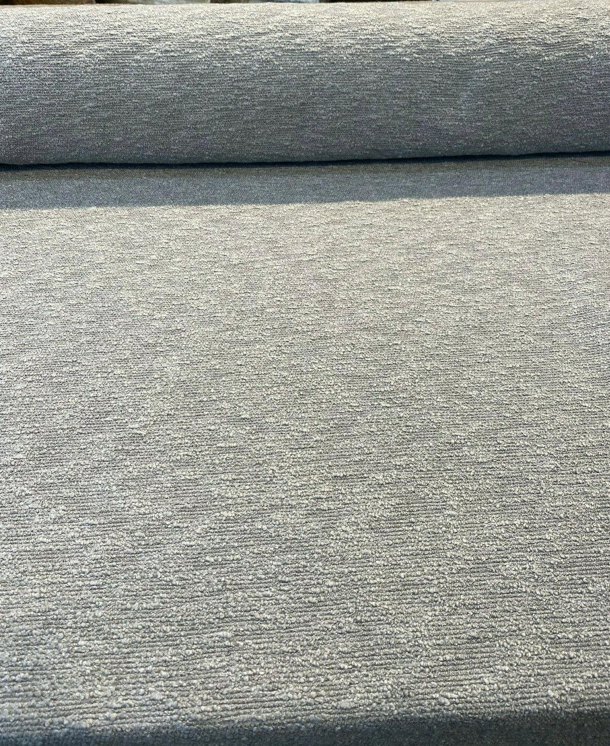 Sunbrella Outdoor Silken Boucle Acrylic Fabric - Gray Boucle, 54" Width (1 Yard)