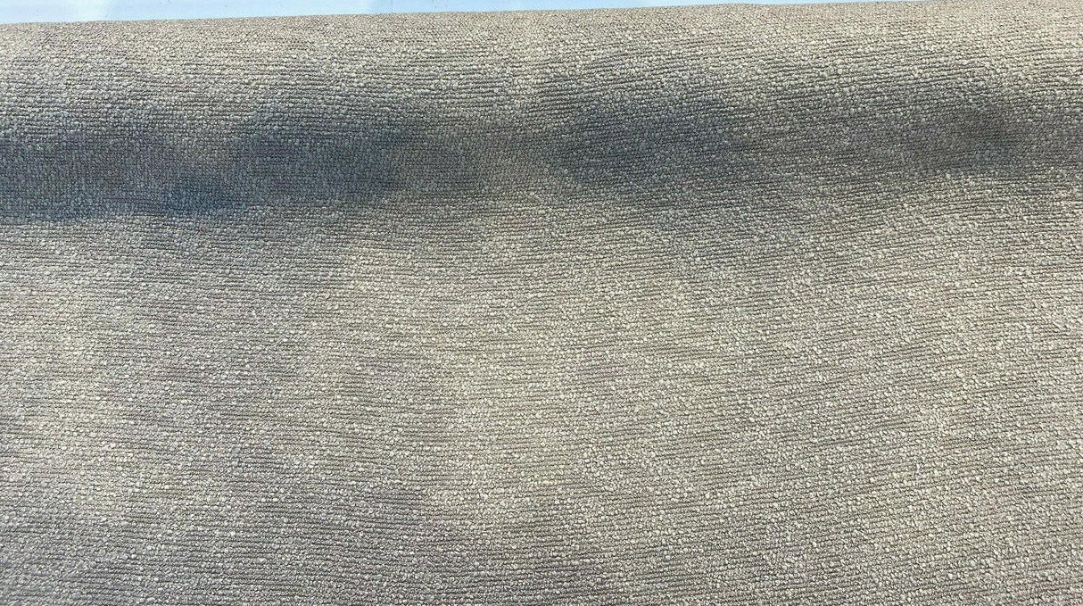 Sunbrella Outdoor Silken Boucle Acrylic Fabric - Taupe Boucle, 54" Width (1 Yard)