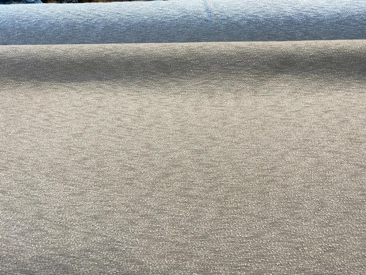 Sunbrella Outdoor Silken Boucle Acrylic Fabric - Taupe Boucle, 54" Width (1 Yard)