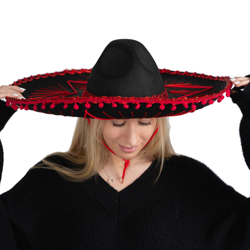 Mexican Sombrero Hat Costume Accessory - Adults