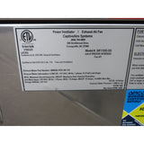 CaptiveAire SIF11DD-SS Exhaust Fan, Used Excellent Condition