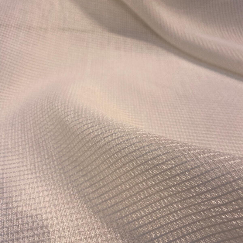 P Kaufmann Natural Sheer Tiny Net Polyester Fabric - Natural Sheer Net, 118" Width (By The Yard)