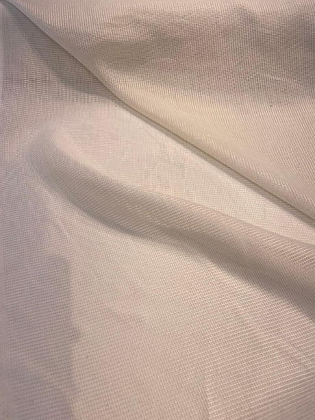 P Kaufmann Natural Sheer Tiny Net Polyester Fabric - Natural Sheer Net, 118" Width (By The Yard)