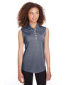 Ladies' Rotation Stripe Sleeveless Polo