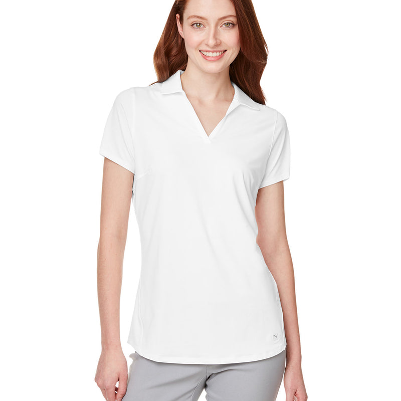 Ladies' Cloudspun Free V-Neck Polo