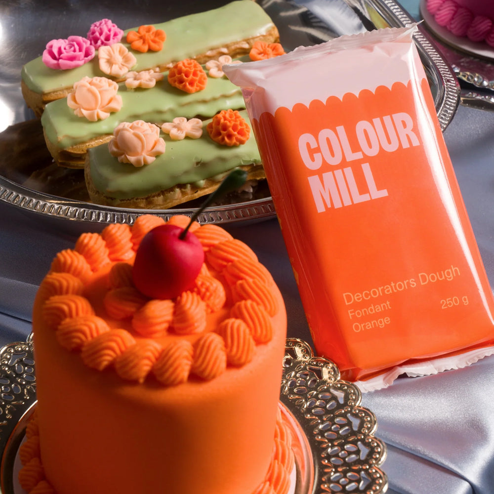 Colour Mill Orange Decorators Dough, 8.8 oz.