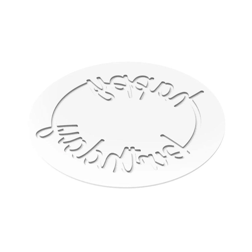 Silikomart Happy Birthday Decorative Silicone Mold, 6.6" Dia.