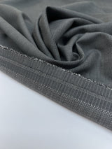Virgin Wool Gray Suit Fabric