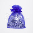 5"X 6.5" Organza Pouches-Sold By A Dozen Pieces ( 6 Pieces/Inner Pack) (Royal Blue)